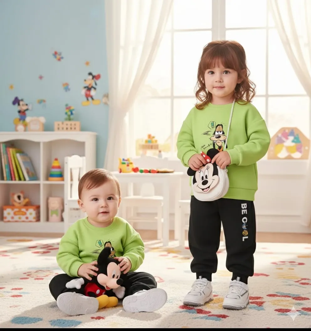 Lowest Price Nazmas Kids Sweatshirt & Trouser Set, Shop Now!   (শুধুমাত্র একটি সেট বা একজন শিশুর ড্রেস)