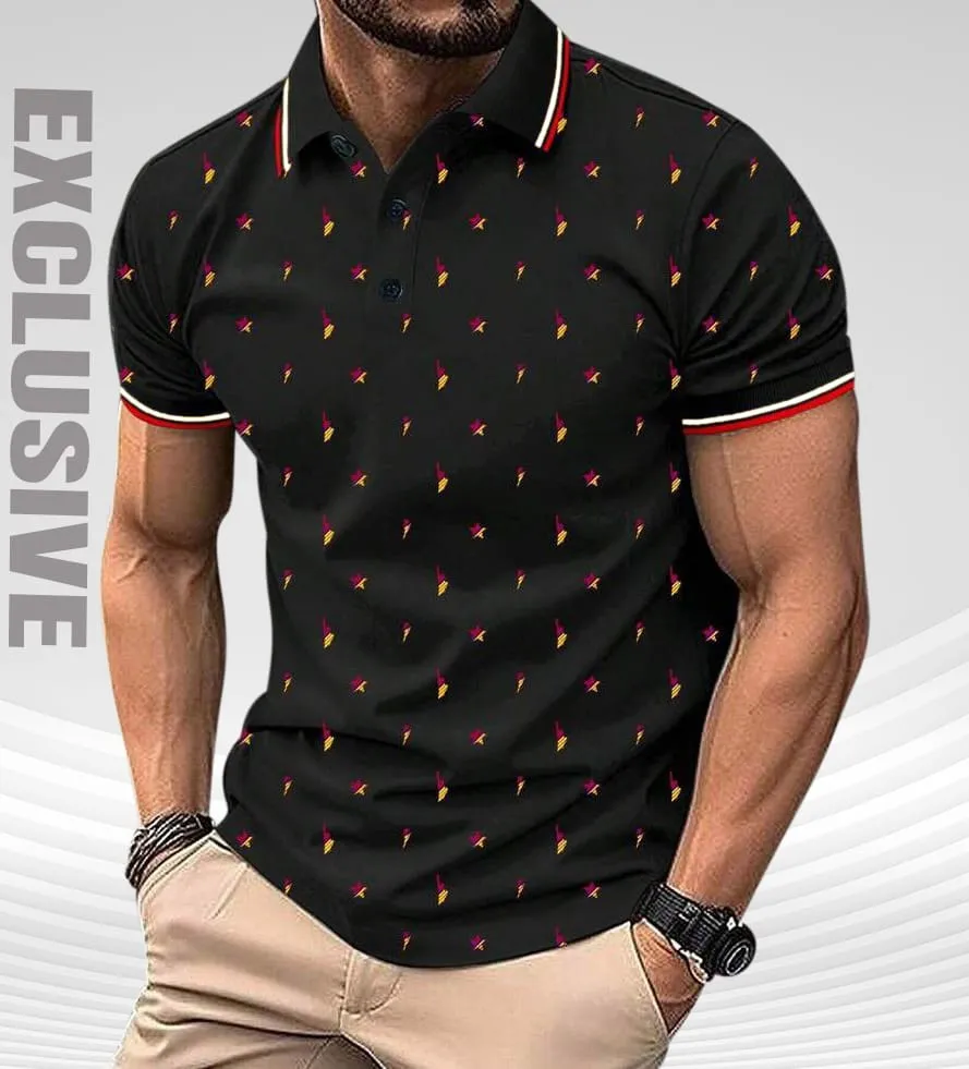 Polo Shirt Classic Design Everyday Casual Style