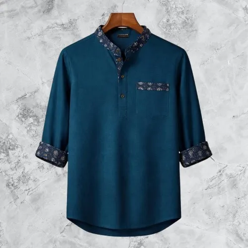 Pre-Shrunk Royal Premium Quality Katuwa with DTF Print Shirt