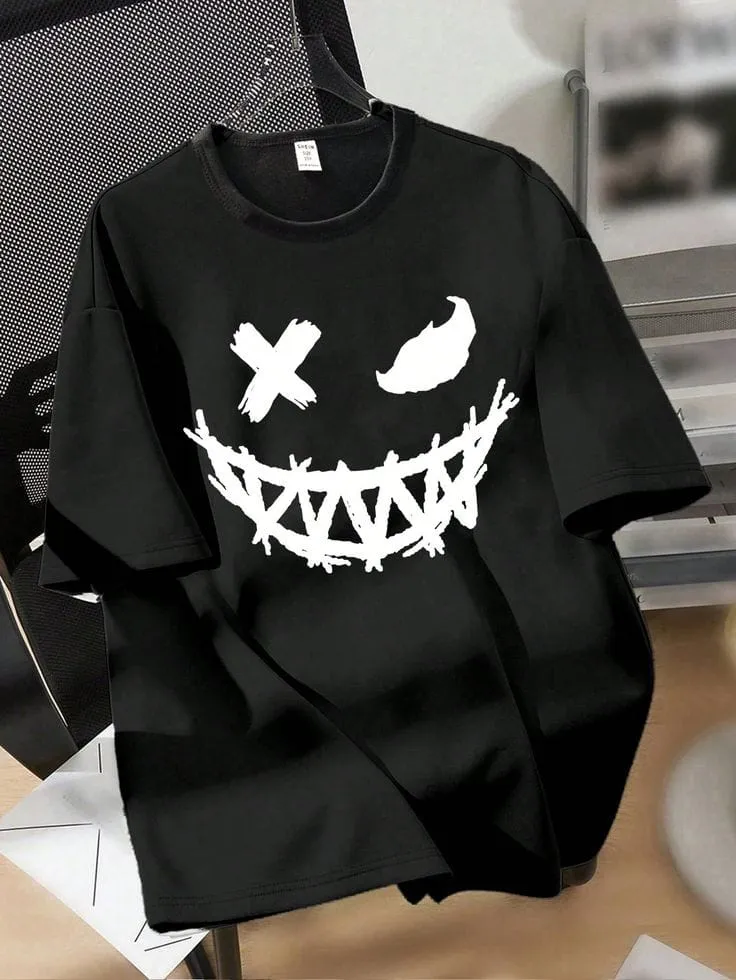 Premium Comfortable Stylish Drop Shoulder Unique Texture T-Shirt