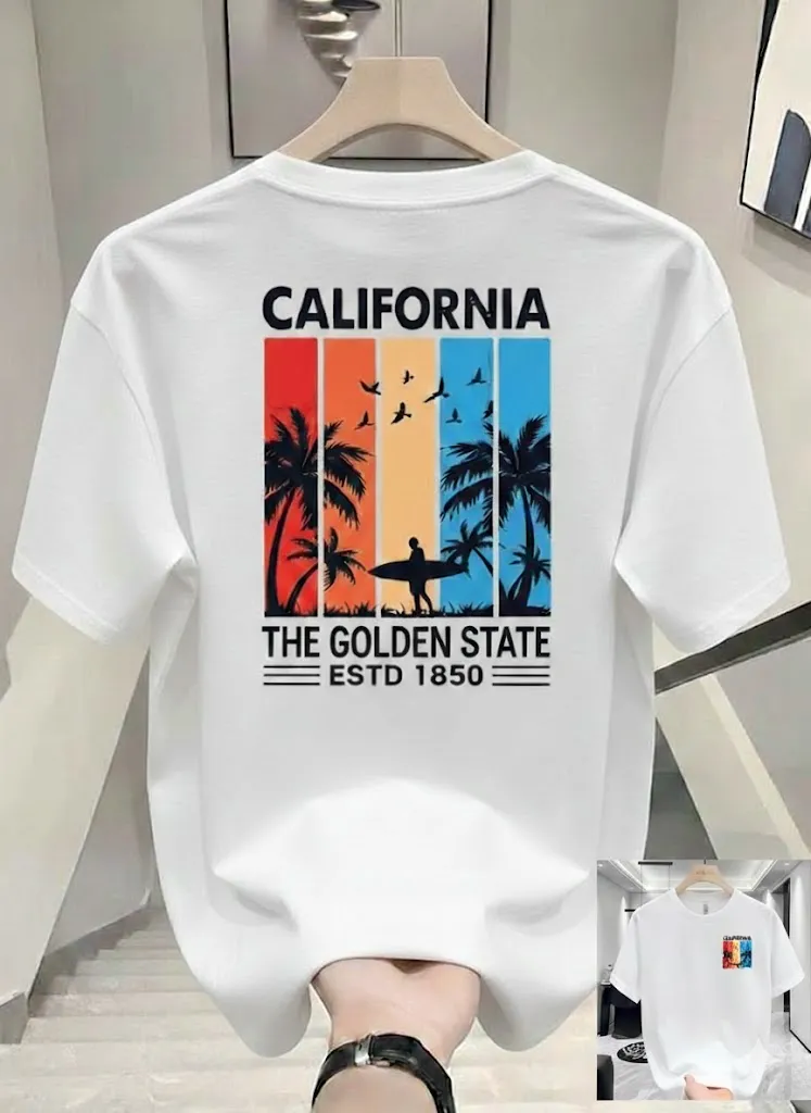Premium Drop Shoulder Bio-Wash Casual Elegant T-Shirt
