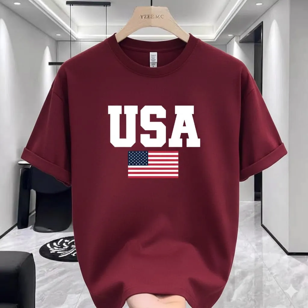 Premium Drop Shoulder Bio-Wash Crew-Neck Original T-Shirt