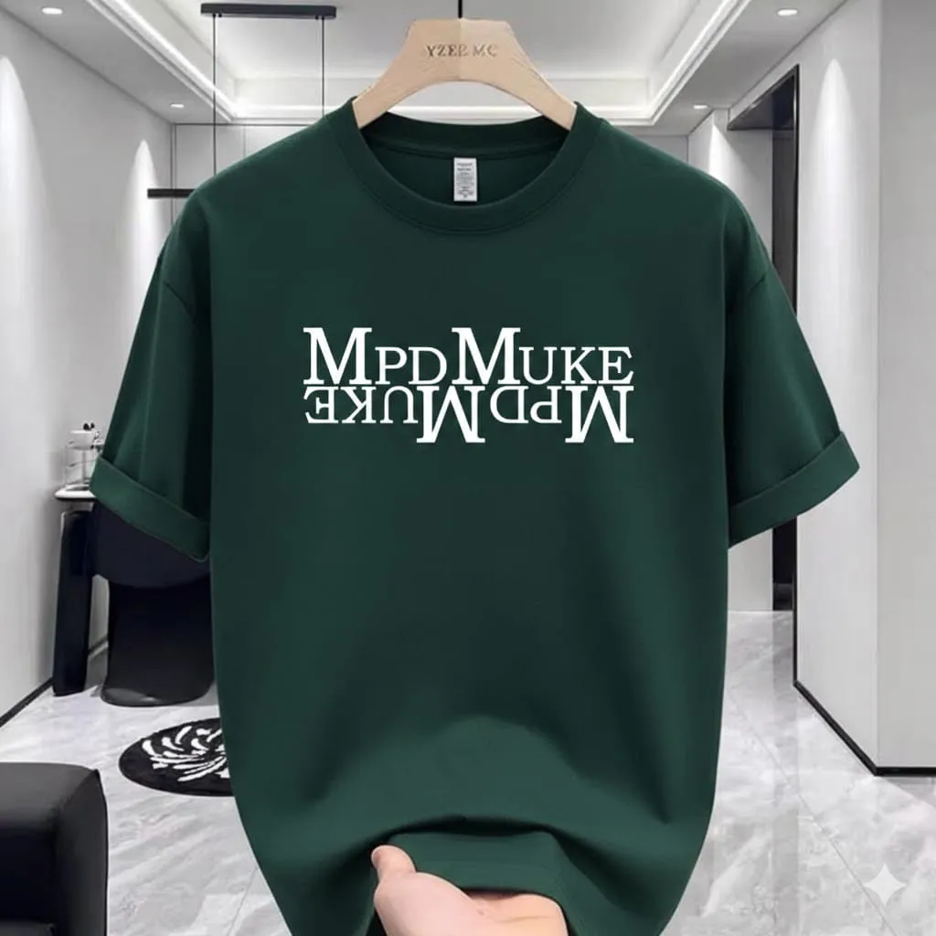 Premium Drop Shoulder Bio-Wash Smart Aesthetic T-Shirt