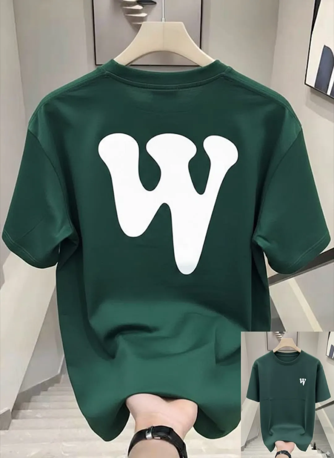 Premium Drop Shoulder Breathable Comfortable Signature T-Shirt