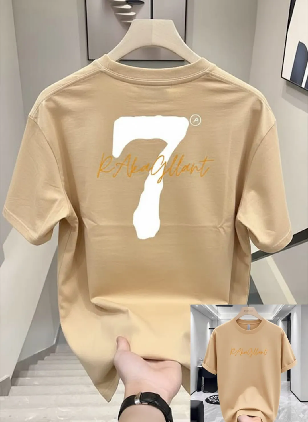 Premium Drop Shoulder Heavyweight Crew-Neck Luxury T-Shirt