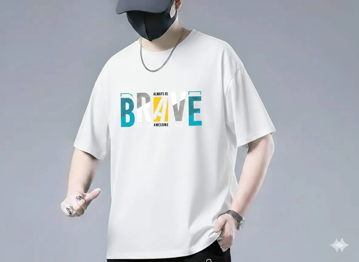 Premium Drop Shoulder High-Density Street-Style Classic T-Shirt
