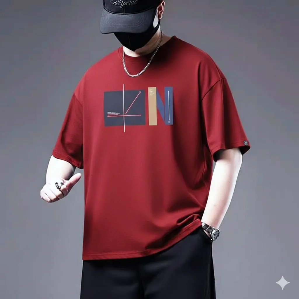 Premium Drop Shoulder Organic Tailored Aesthetic T-Shirt