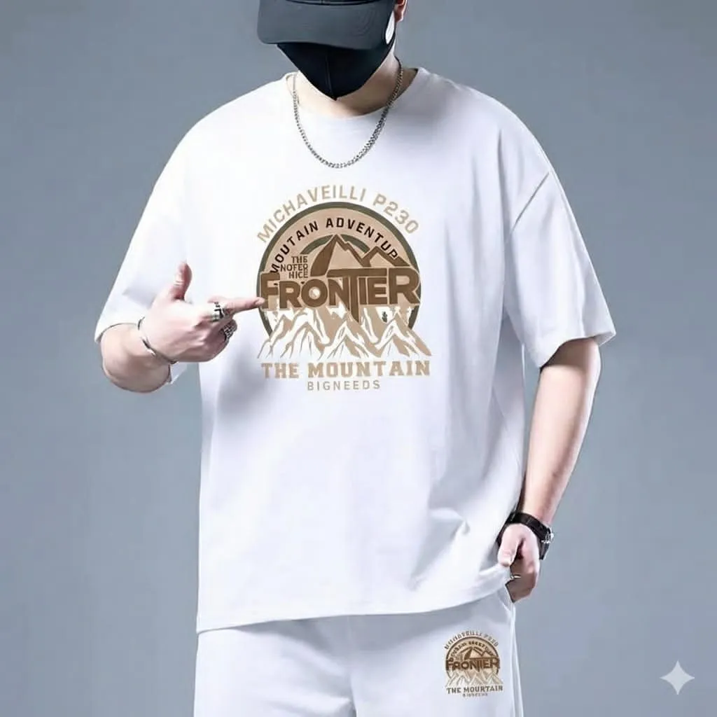 Premium Drop Shoulder Pre-Shrunk V-Neck Original T-Shirt