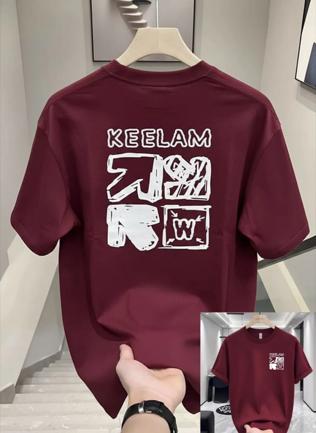 Premium Drop Shoulder Pure-Cotton Modern-Cut Urban T-Shirt
