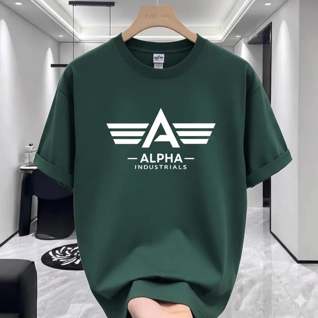 Premium Drop Shoulder Sustainable Comfortable Signature T-Shirt