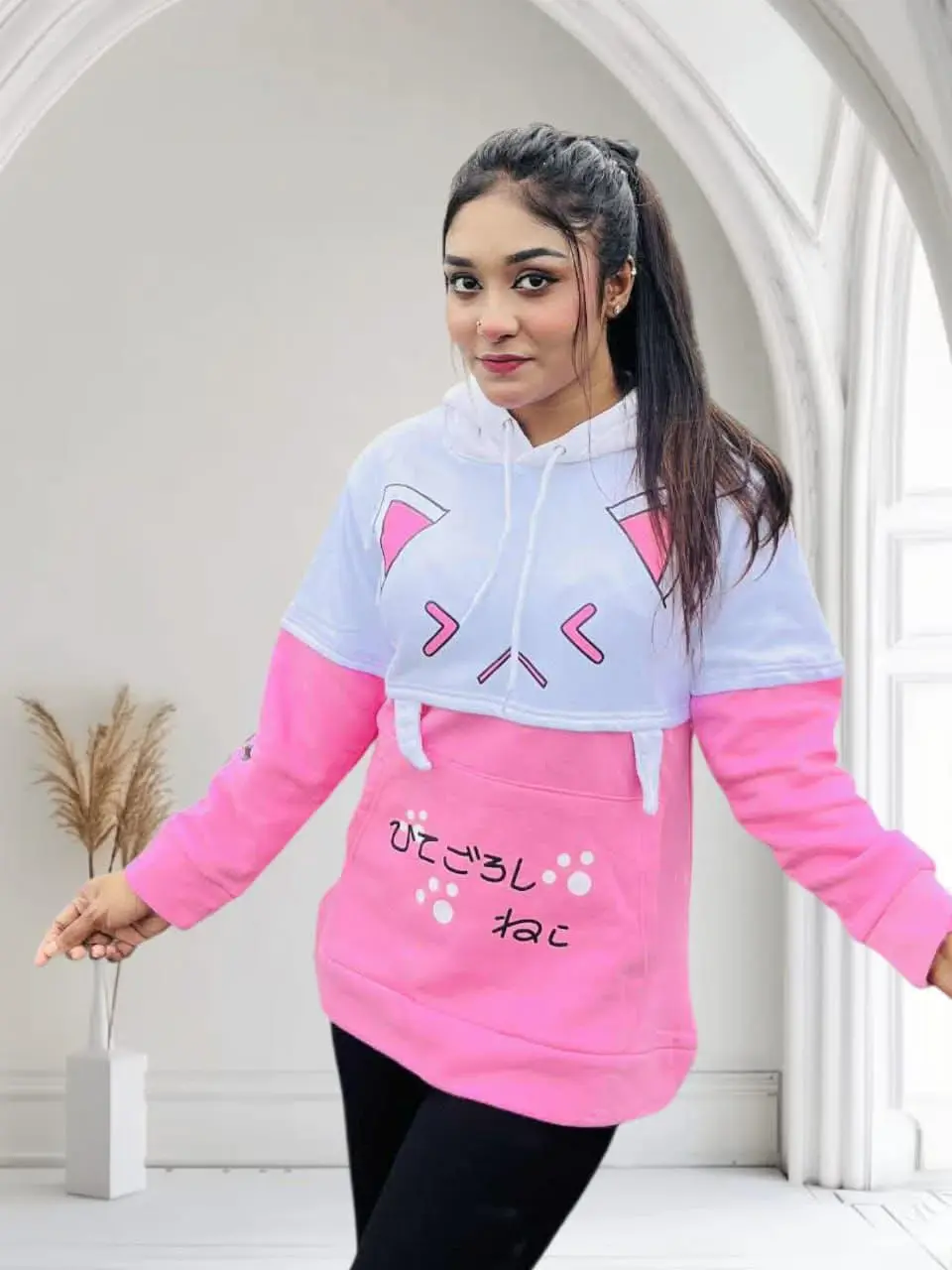 Premium Ladies Winter Hoodie | Shop Online at Nazmas
