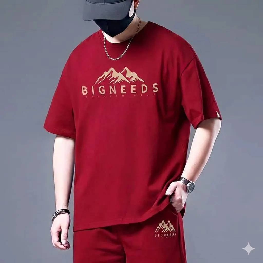 Premium Oversized Premium Drop Shoulder Graphic Design T-Shirt