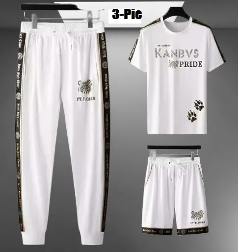 Nazmas Premium Stylist Printed T-Shirt & Trouser Set - Buy Now!