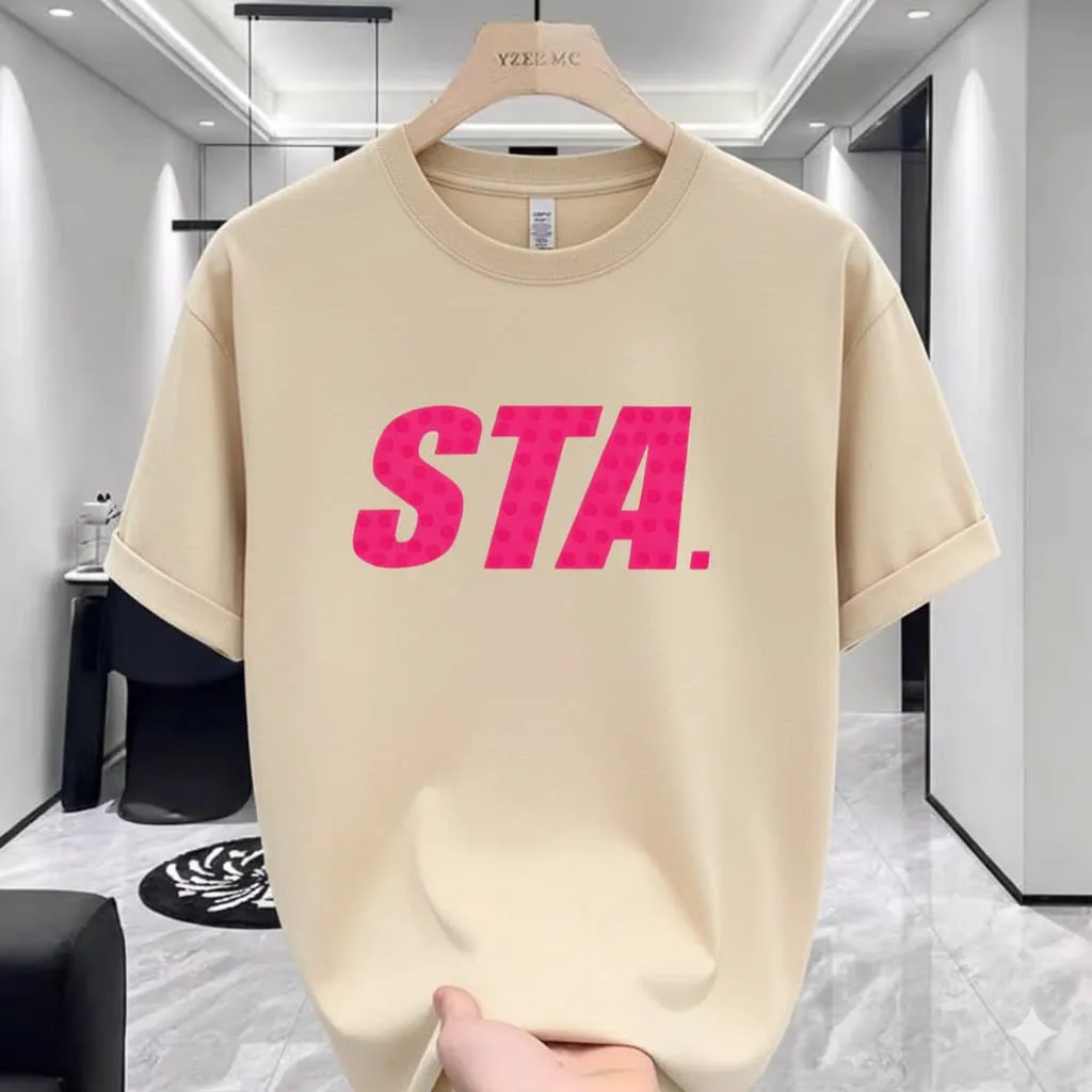 Prime Half-Sleeve Premium Drop Shoulder Bold Graphics T-Shirt