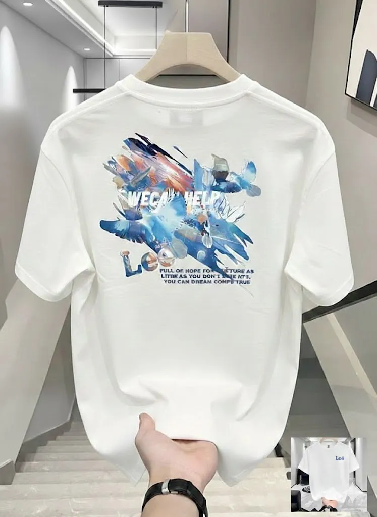 Prime Minimalist Premium Drop Shoulder Bold Graphics T-Shirt