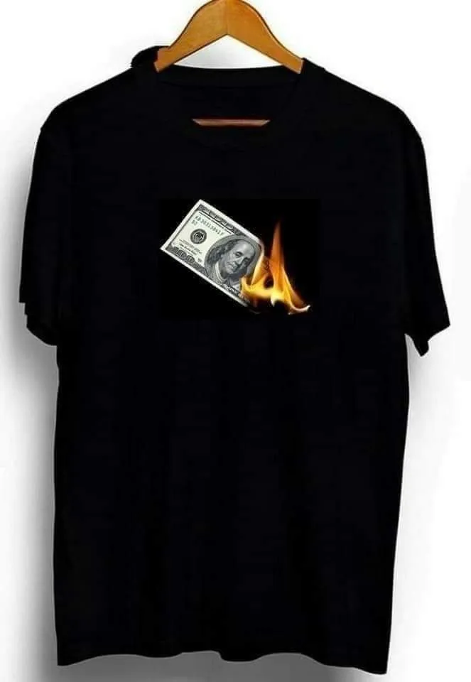 Prime Street-Style Stylish Drop Shoulder with DTF Print T-Shirt