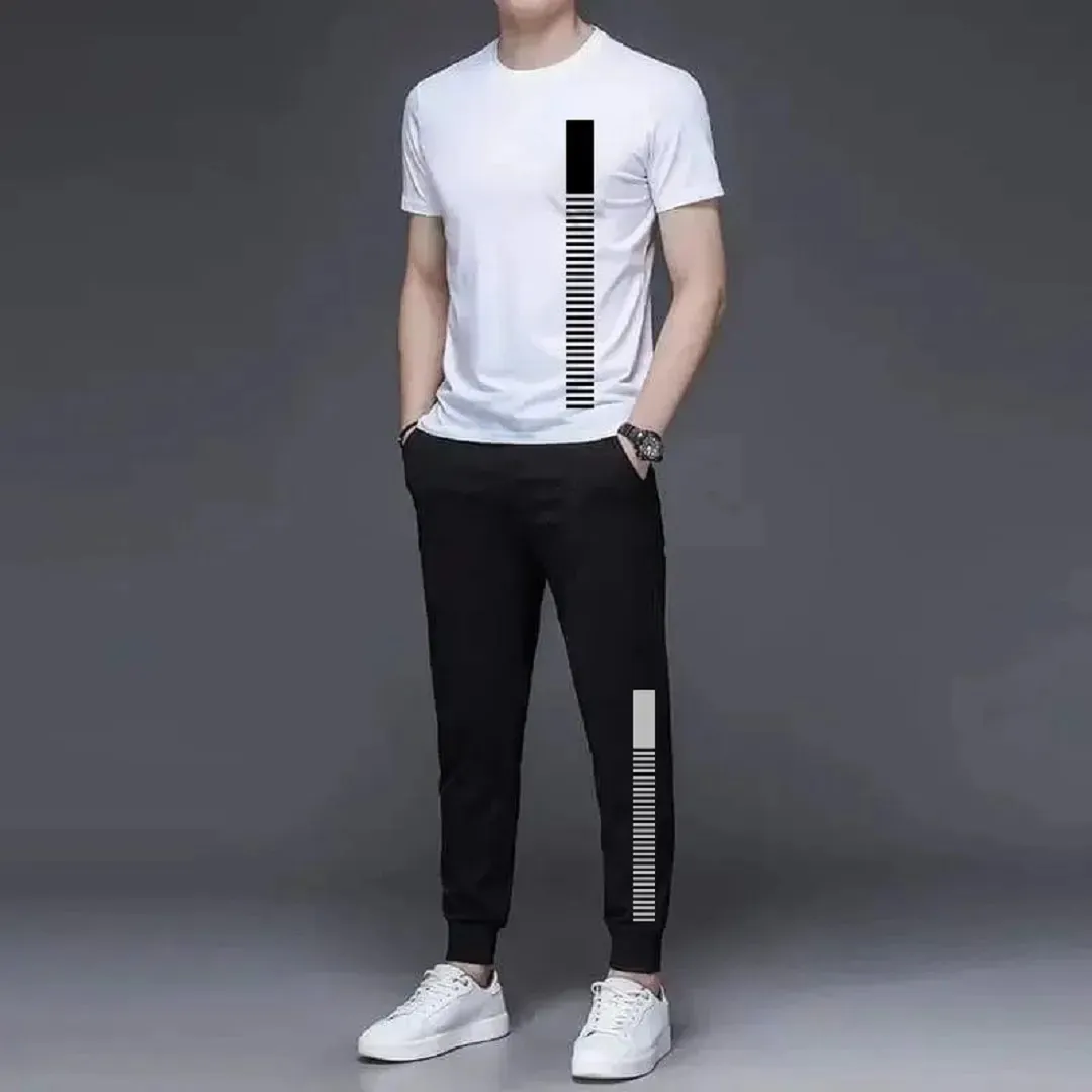Printed Half Sleeve T-Shirt & Full pant Set - Shop Online Nazmas BD Best Price