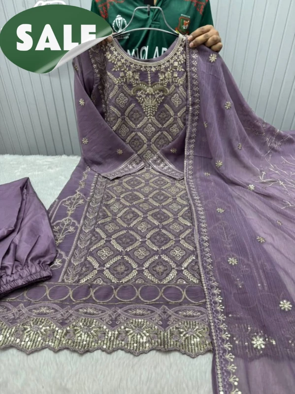 Kamij Lilan Emborder Kaj + Skin Pint - Chic Look