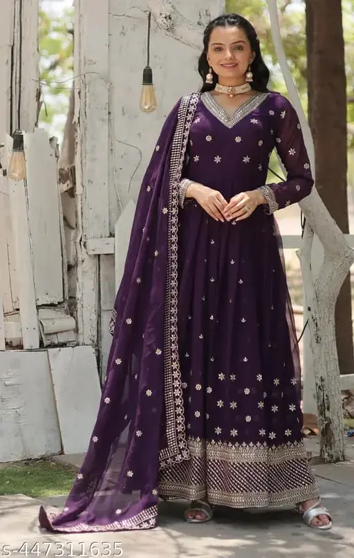 Radiant Three Piece Party Gown Style