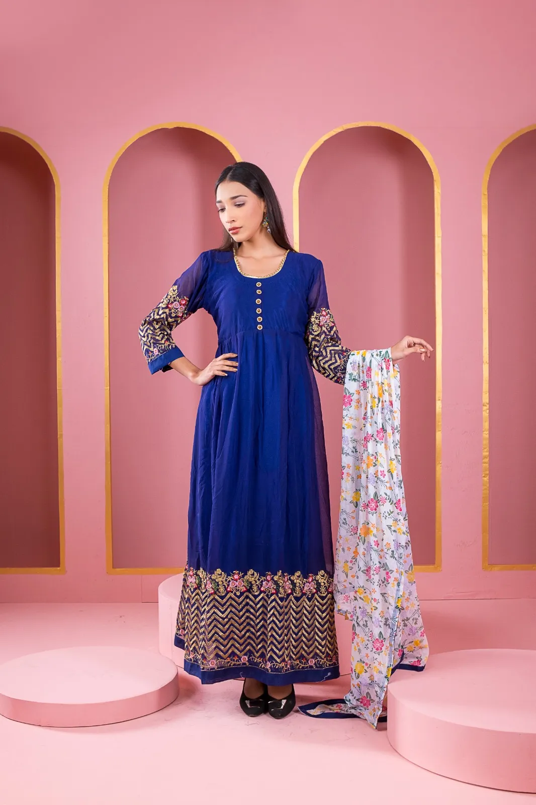 Readymade Lehenga Georgette Dress at Nazmas - Best Price in Bangladesh