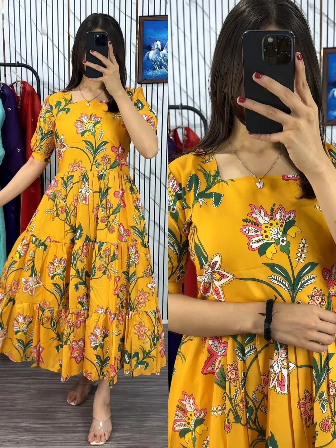 Readymade Two Piece Kurti Set