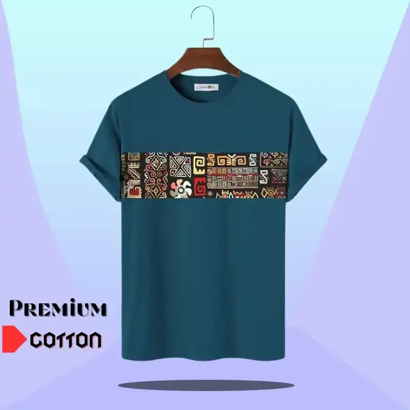 Refined Premium Cotton Premium-Fabric Aesthetic Finish T-Shirt