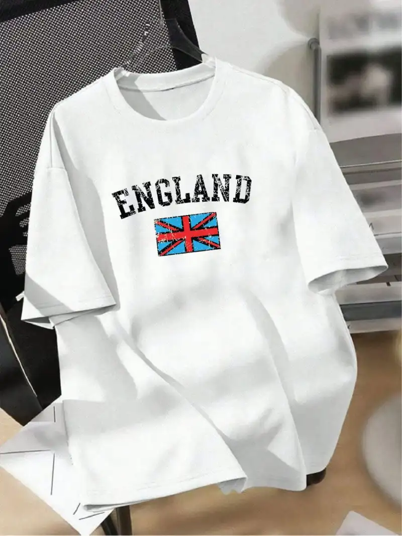 Refined Regular Stylish Drop Shoulder Solid Pattern T-Shirt