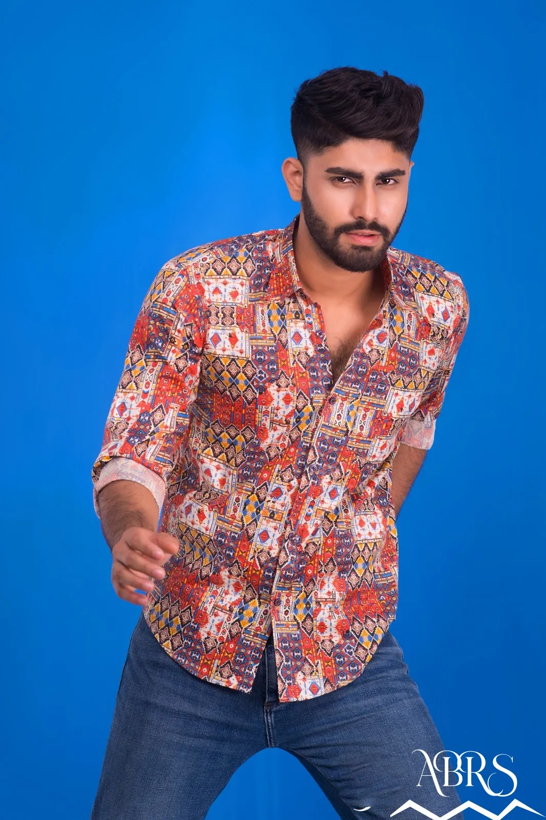 Rich-Texture Top-Tier Premium Shirt For Men Unique Texture Print Shirt