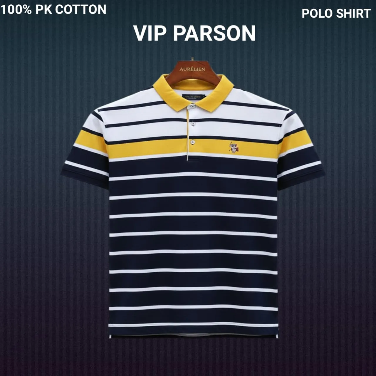 Royal Half Sleeve polo Shirt Bio-Wash Tailored Polo-Shirt