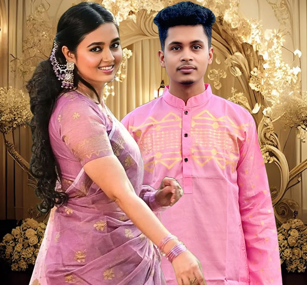 Sharee Panjabi Couple Set