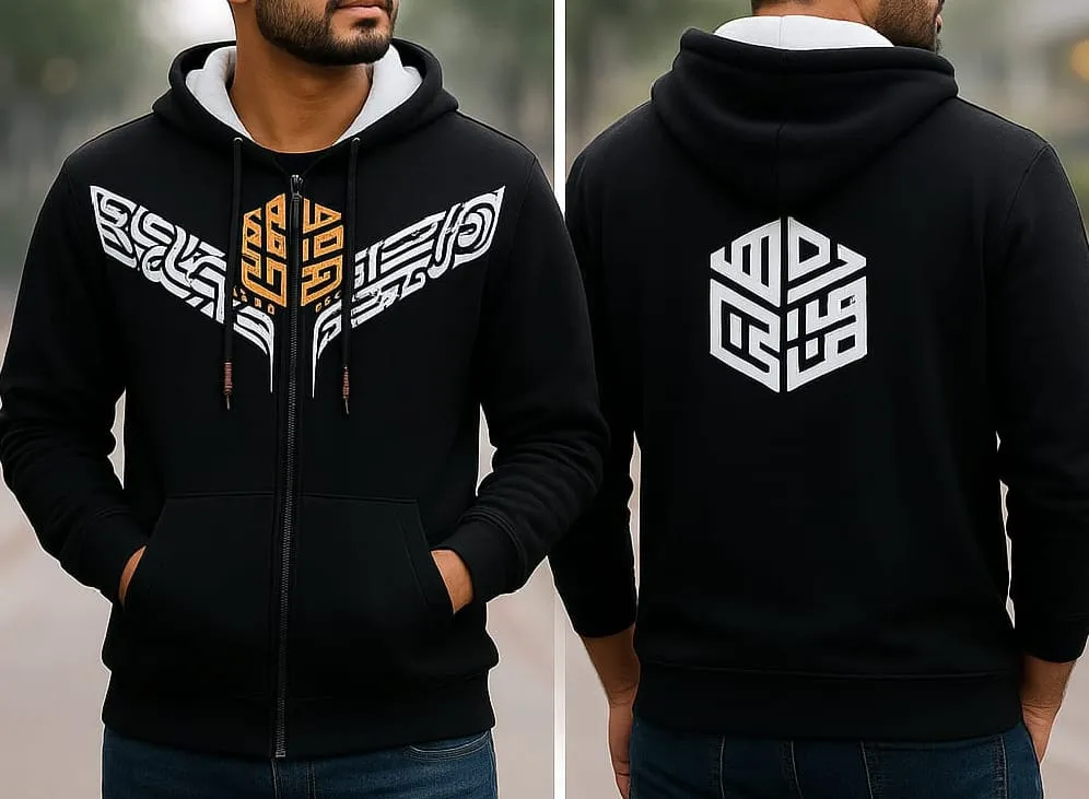 Shop Calligraphy Hoodie for Men | Nazmas BD | Low Price