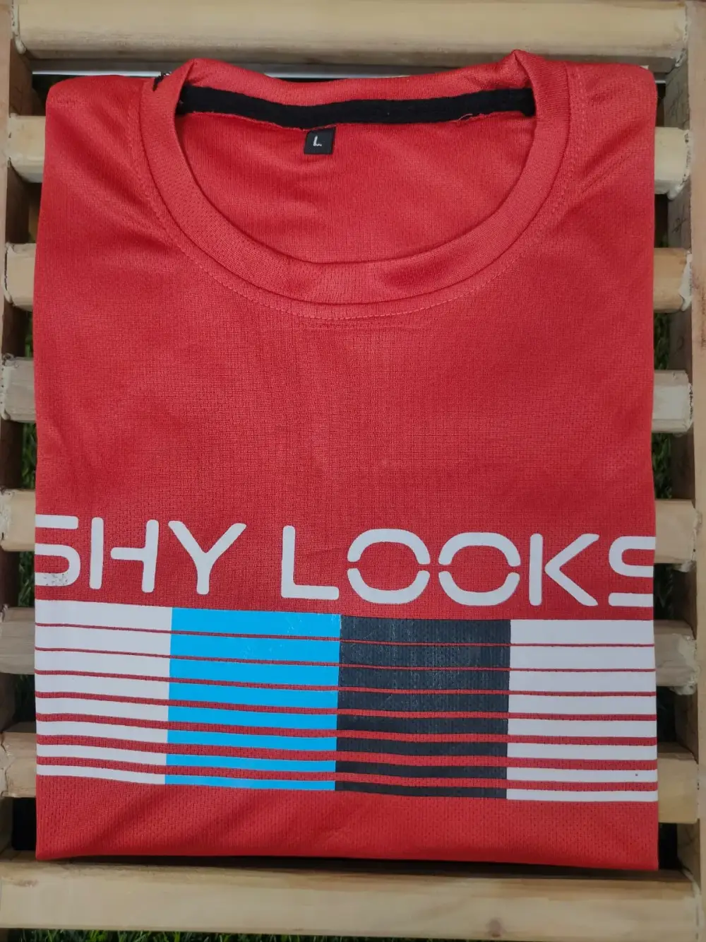 Signature Oversized Premium Striped Aesthetic Finish T-Shirt
