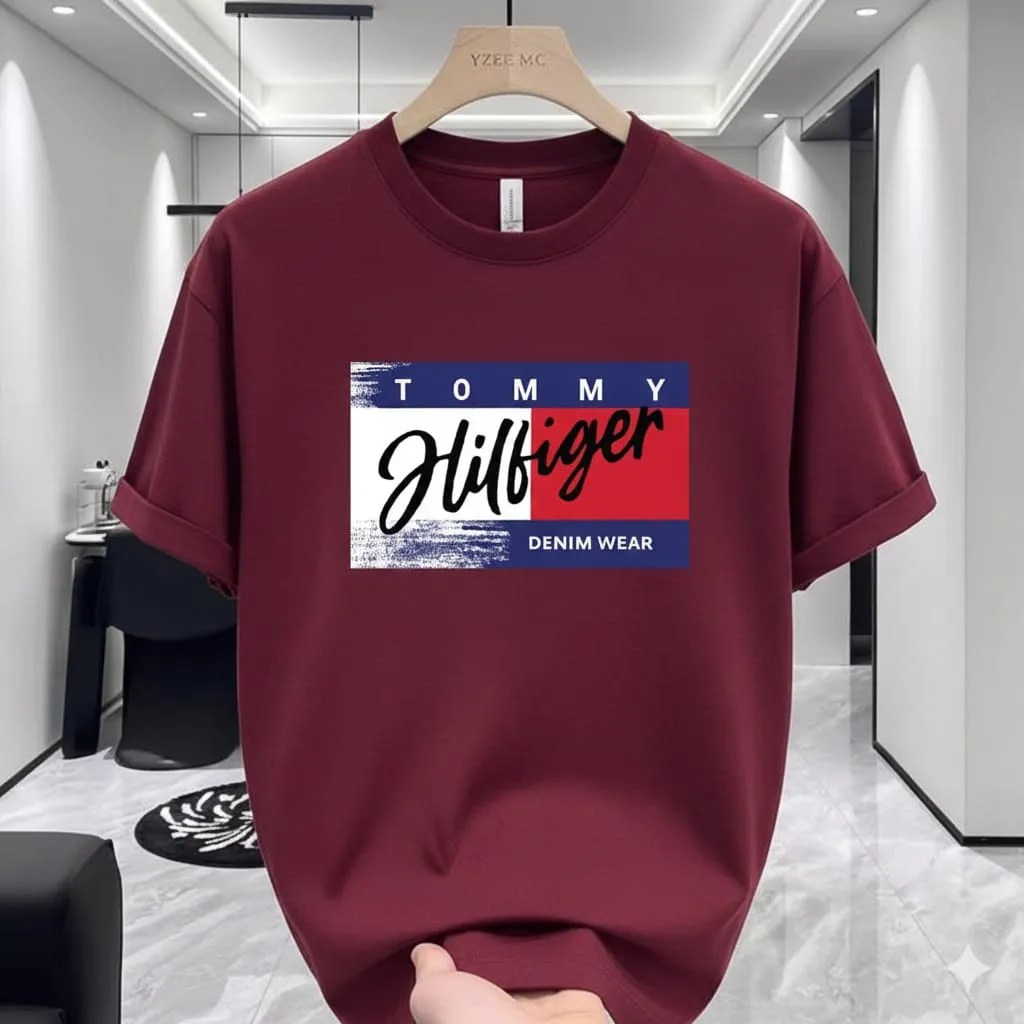 Signature Slim-Fit Premium Drop Shoulder Premium Finish T-Shirt
