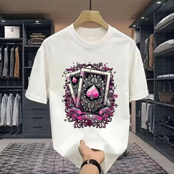 Signature Stylish Drop Shoulder Fine-Grade Aesthetic Finish T-Shirt