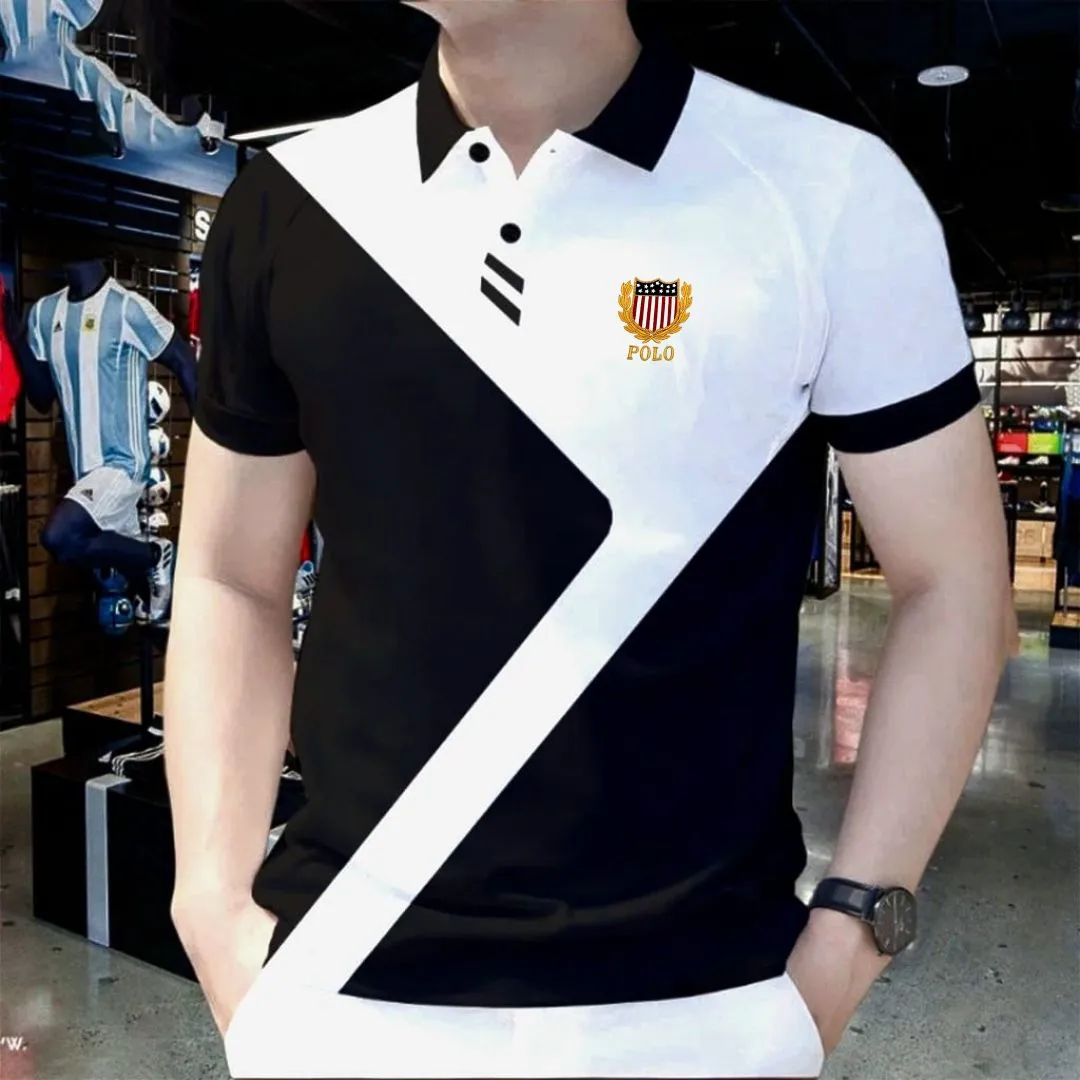 Smart Attractive Stylish Polo Shirt Casual Wear