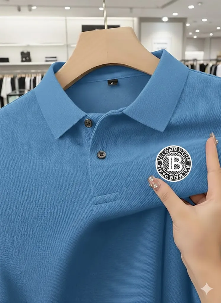 Smart Formal Solid Polo Shirt Office and Casual Wear