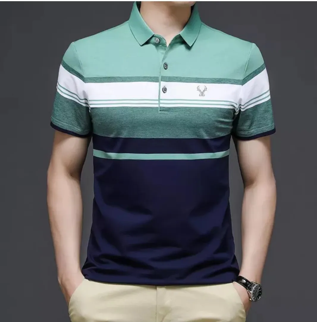Smart New Style Polo Shirt Office Casual Wear