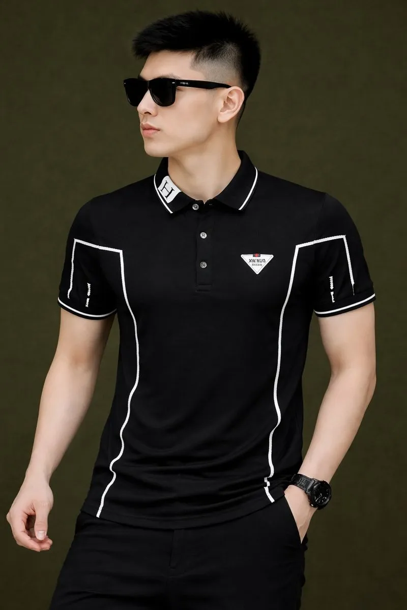 Smart Premium Cotton Polo Shirt Office Casual Style