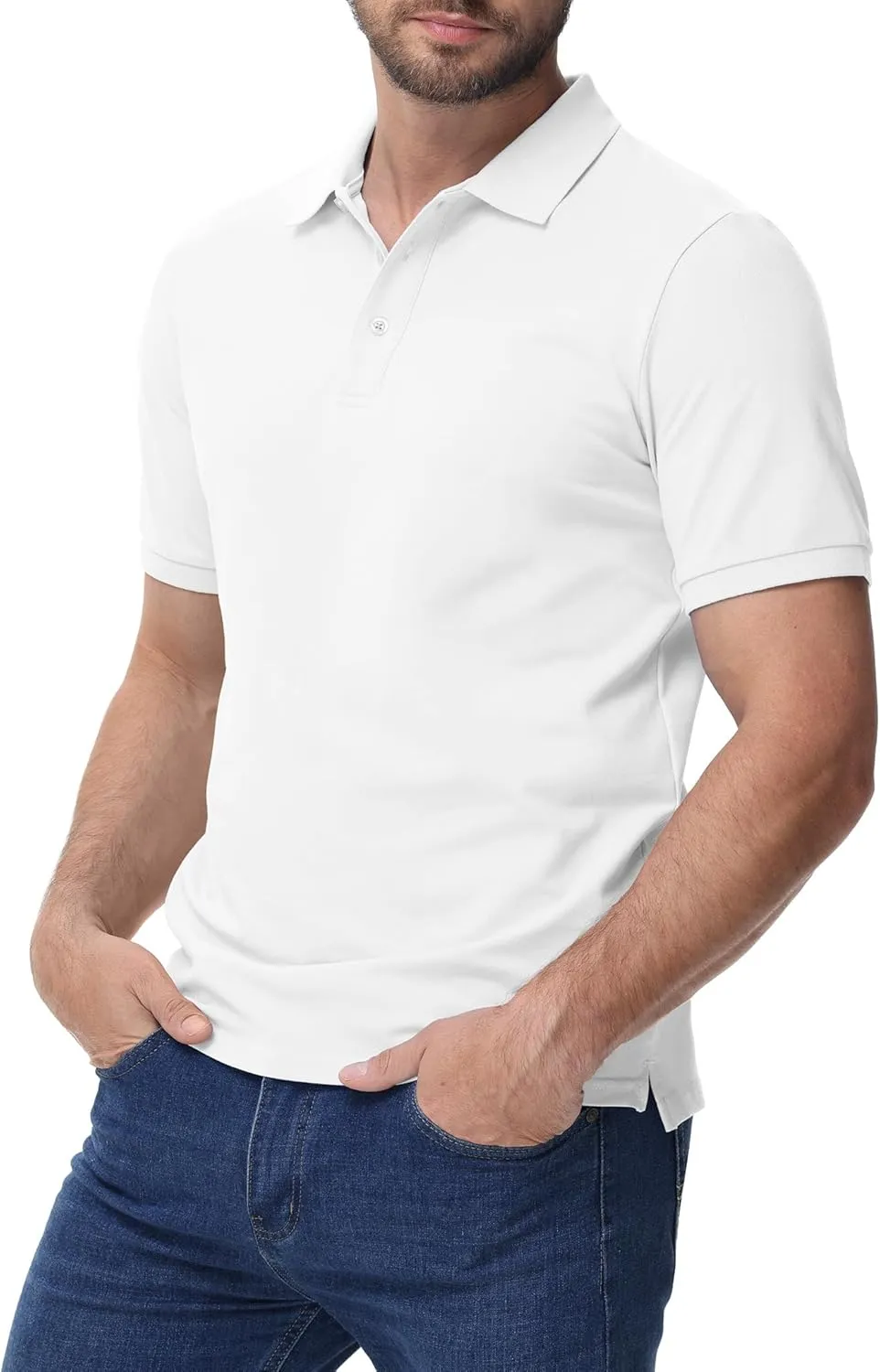 Smart Premium Cotton Polo Shirt Office Casual Wear