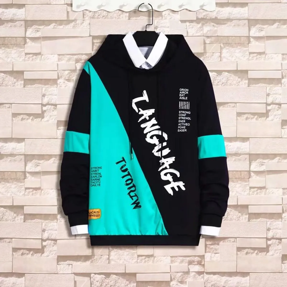Stylish Color Combined Hoodie – Nazmas Lowest Price Online Bangladesh