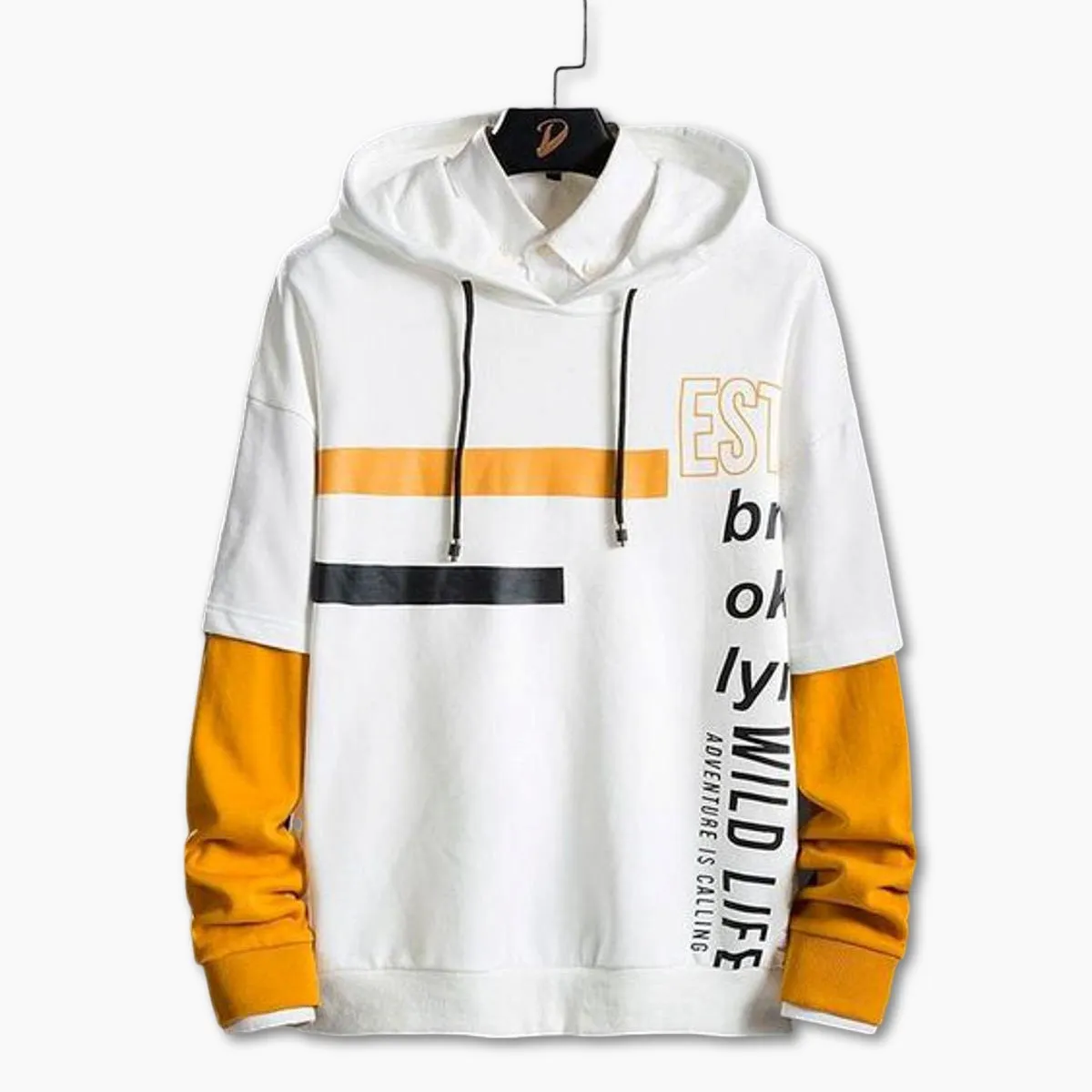 Stylish Color Combined Hoodie | Nazmas Trendy Hoodie Bangladesh