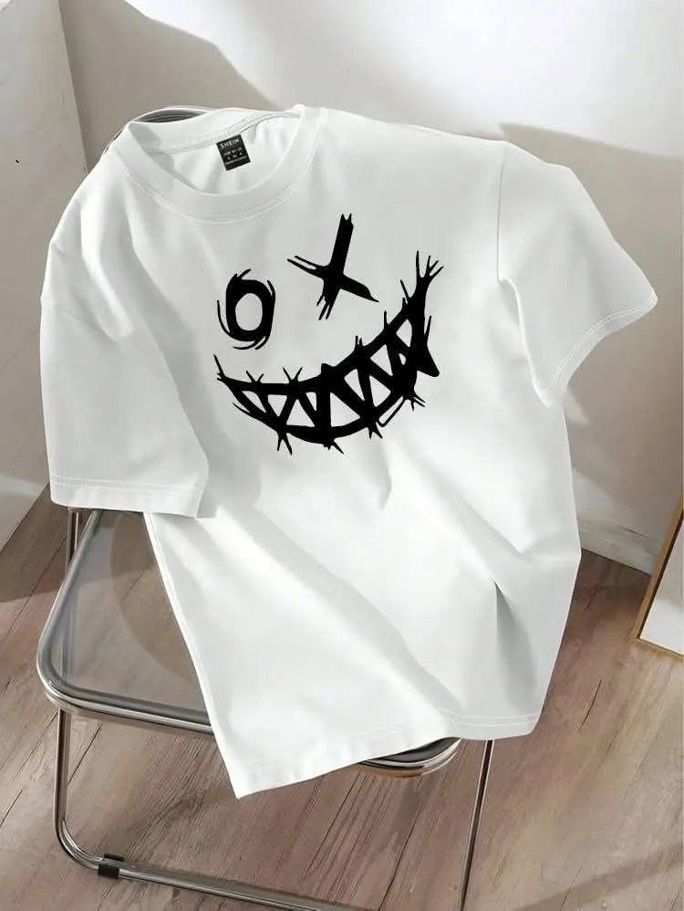 Stylish Drop Shoulder Combed Street-Style Elegant T-Shirt