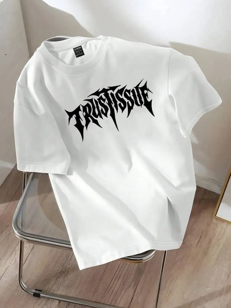 Stylish Drop Shoulder Premium-Fabric Oversized Urban T-Shirt