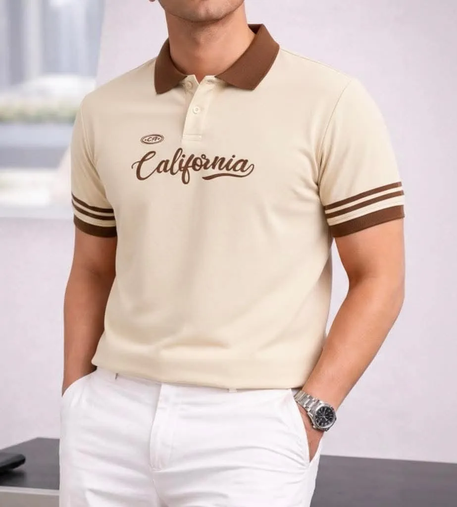 Stylish Half Sleeve polo Shirt Breathable Smart Polo-Shirt