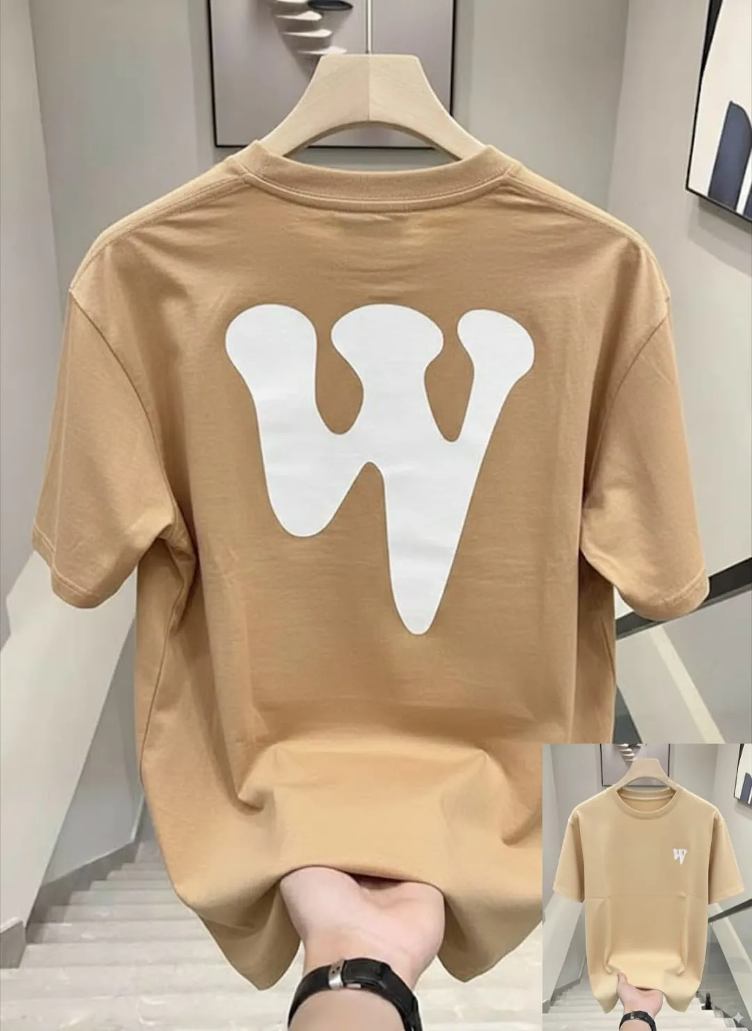 Stylish Half-Sleeve Premium Drop Shoulder Exquisite Print T-Shirt