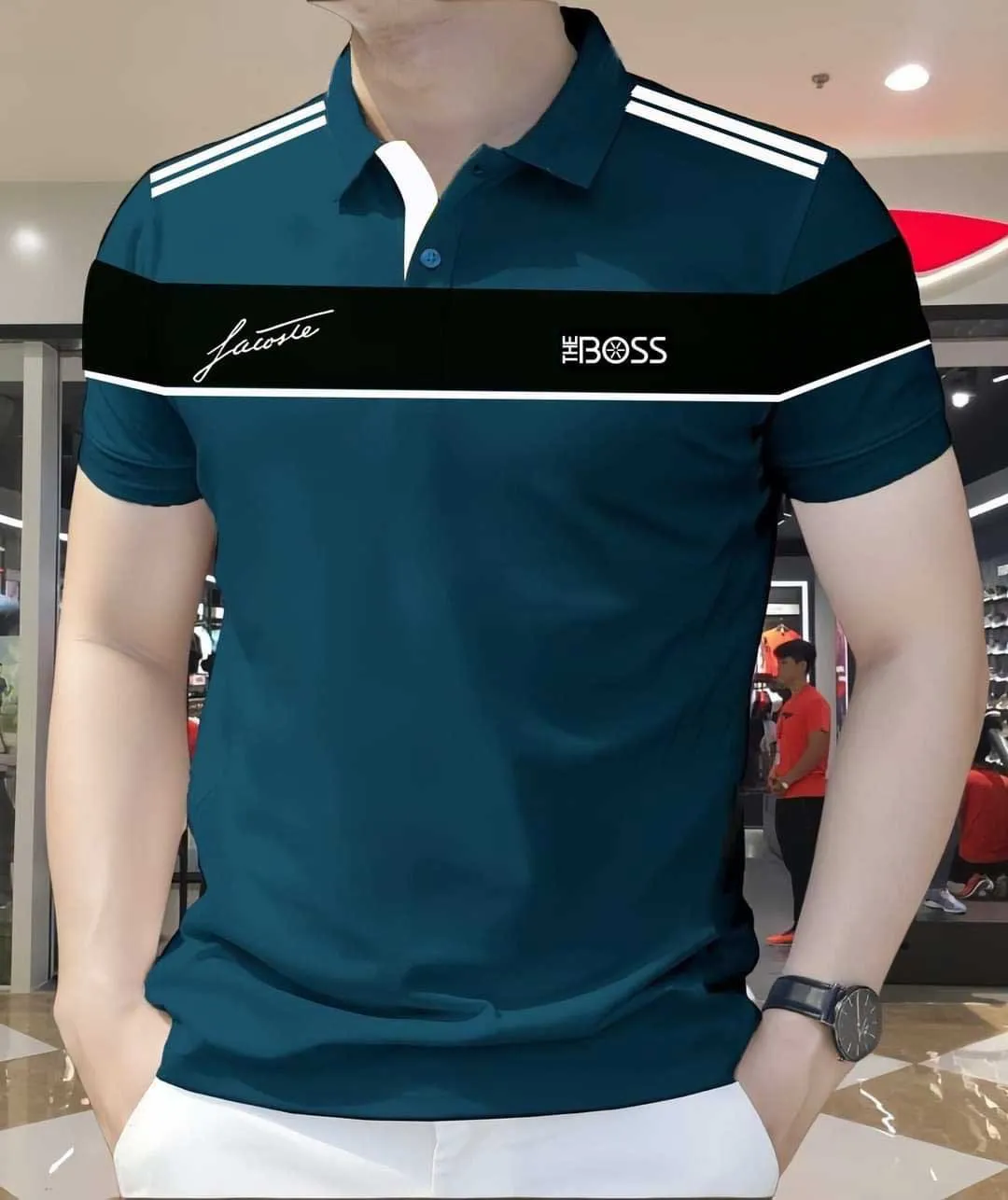 Stylish New Style Polo Shirt Versatile Fashion