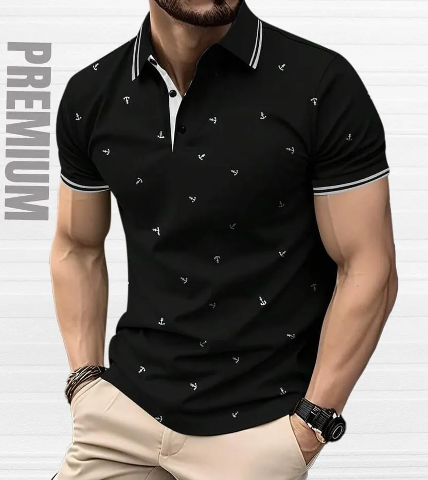 Stylish Polo Shirt Modern Design Casual Fashion