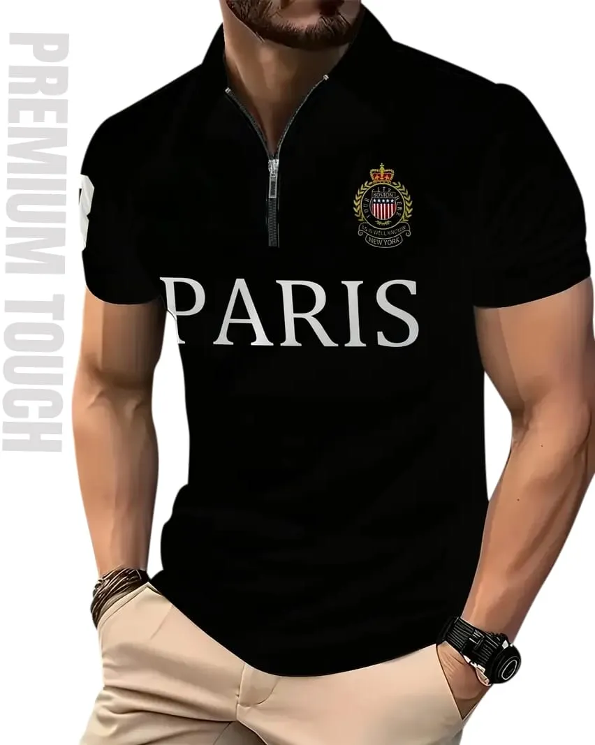Stylish Premium Cotton Polo Shirt Versatile Fashion Appeal
