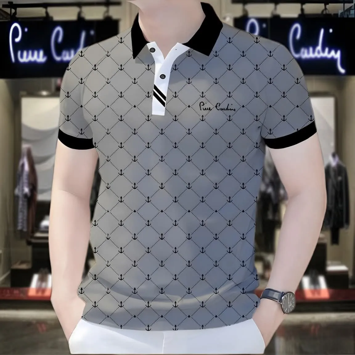 Stylish Premium Cotton Polo Shirt Versatile Fashion Appeal
