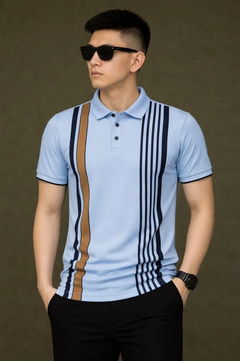 Stylish Premium Cotton Polo Shirt Versatile Fashion Appeal